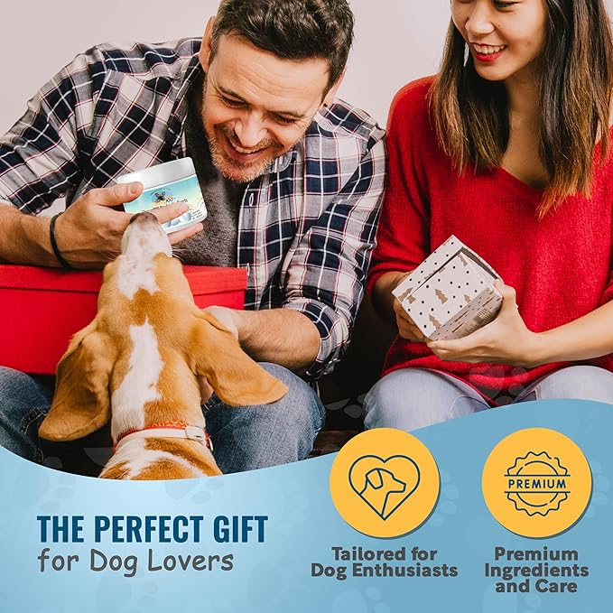 – Crunchy Probiotic Dog Treats with 4 Billion Cultures – Freeze-Dried Yogurt Hearts for Gut Health