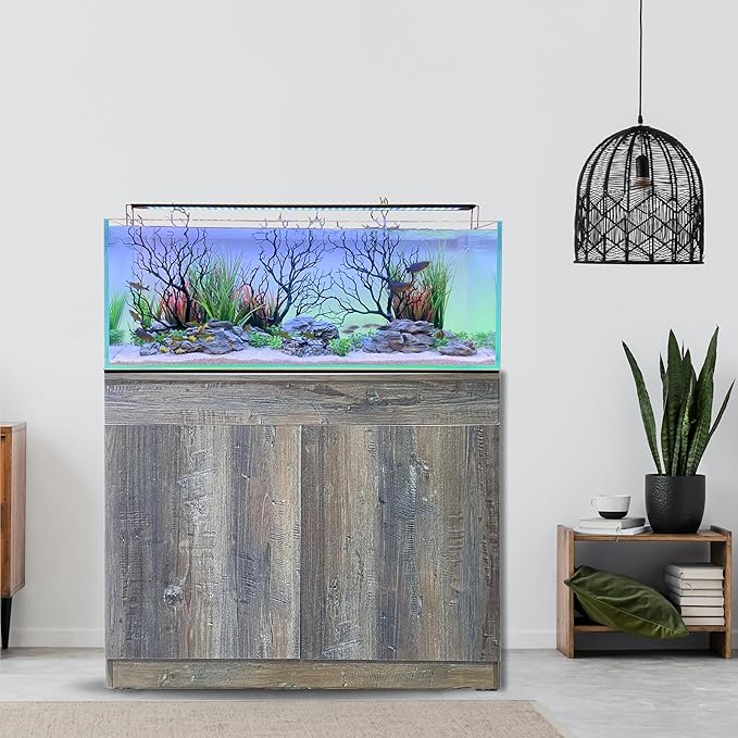 CURRENT USA ColorPlus Smart LED Aquarium Light 36 inch with App and Voice Control by Alexa & Google Home | Extra Vivid Colors for Freshwater Aquarium Fish Tank and Terrariums| Aluminum (36" to 48")