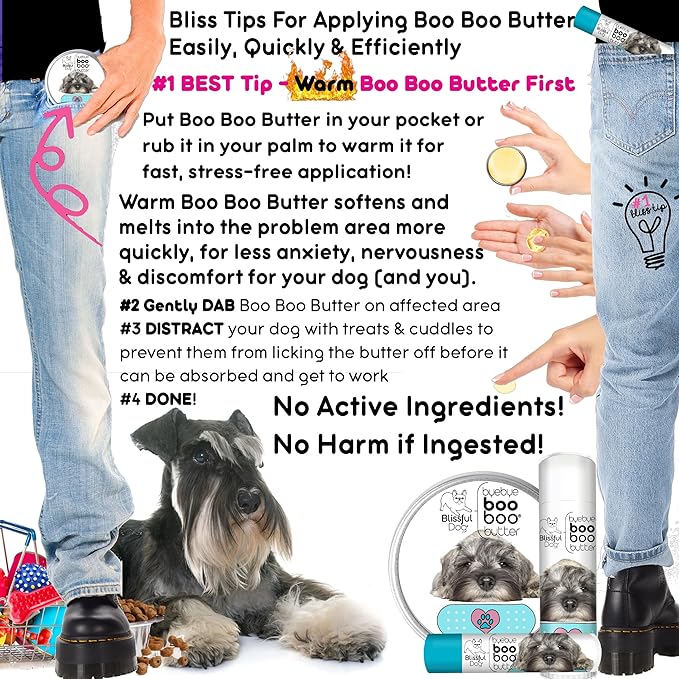 The Blissful Dog Schnauzer Boo Boo Butter, 16 oz.