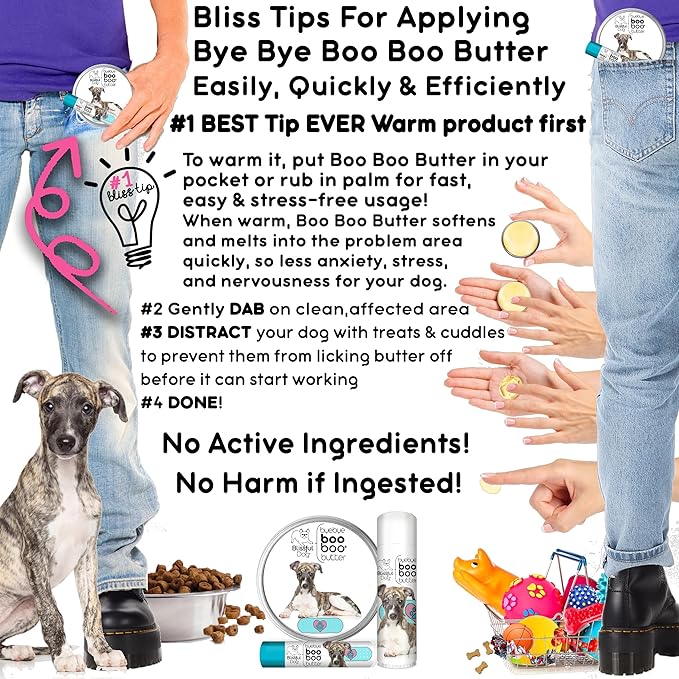 The Blissful Dog Whippet Boo Butter, 0.50 oz