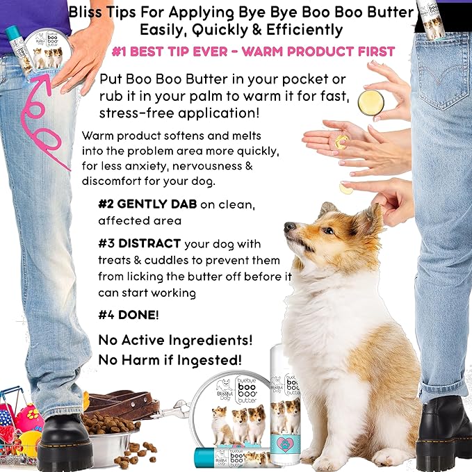 The Blissful Dog .50 oz Tube Shetland Sheepdog Booboo Butter