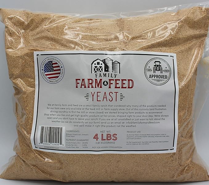| Brewers Yeast | Animal and Pet | Young and Adult | Granular | 4 Pounds