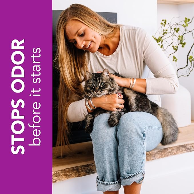 ökocat Less Mess Low Tracking Wood Clumping Cat Litter Mini- Pellets, Unscented, 14 pounds - Natural Ingredients, Stops Odor, Clumps Solid, 99% Dust Free, Great for Long-Hair Breeds
