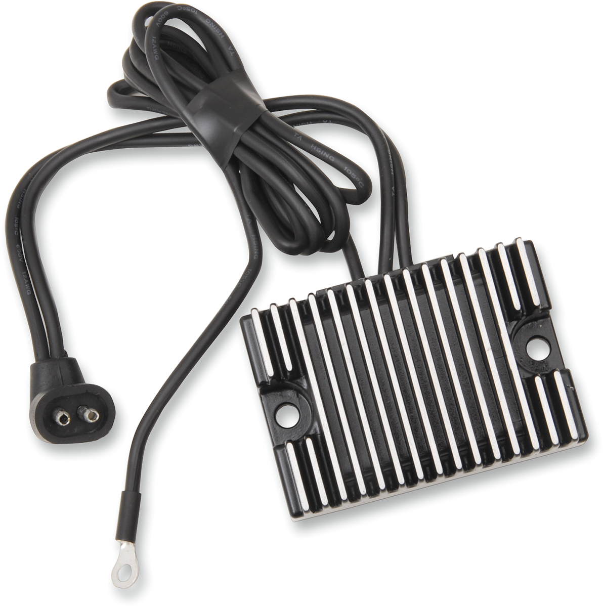 DRAG SPECIALTIES, DRAG SPECIALTIES 74519-88BK Black Regulator for '89-'99 Evolution Big Twin