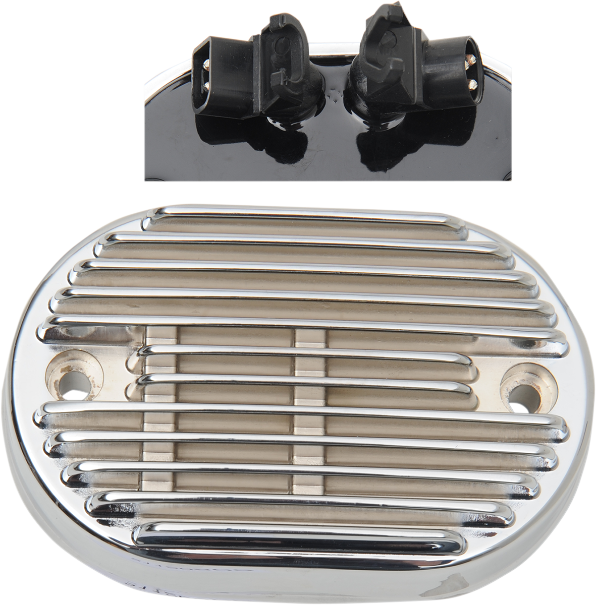 DRAG SPECIALTIES, DRAG SPECIALTIES Chrome Voltage Regulator for 2011-2016 Harley-Davidson FXS/FLST Models (Part #74567-11)
