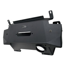 Load image into Gallery viewer, Side angle of the Superwinch Hidden Winch Mount showcasing its design and integrated features suitable for Ford Bronco.