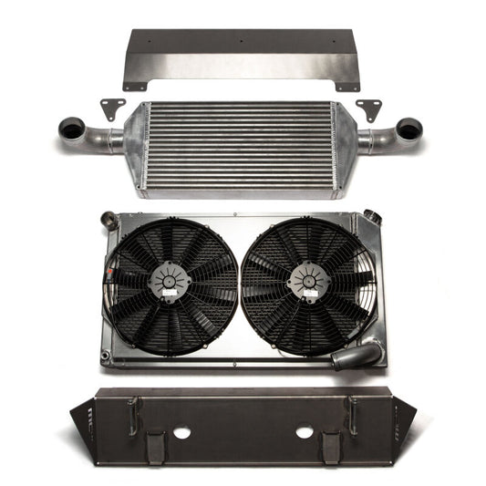 Wehrli 81-87 GMC/K Square Body Truck Intercooler & Radiator Kit for Duramax Swap