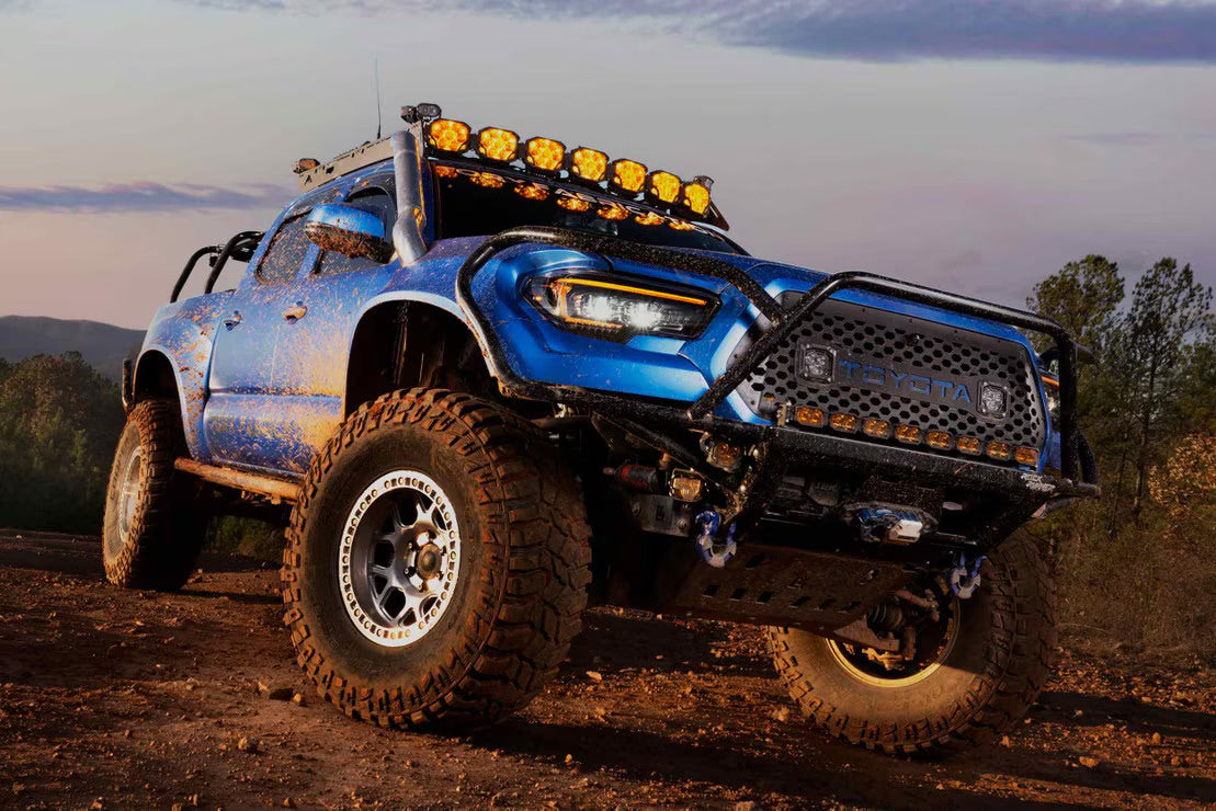 Morimoto XB Evo LED Headlights | 2016-2023 Toyota Tacoma (Amber DRL / Pair)