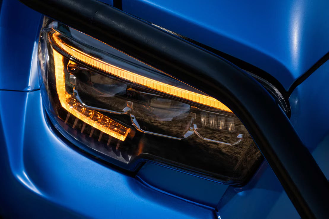 Morimoto XB Evo LED Headlights | 2016-2023 Toyota Tacoma (Amber DRL / Pair)