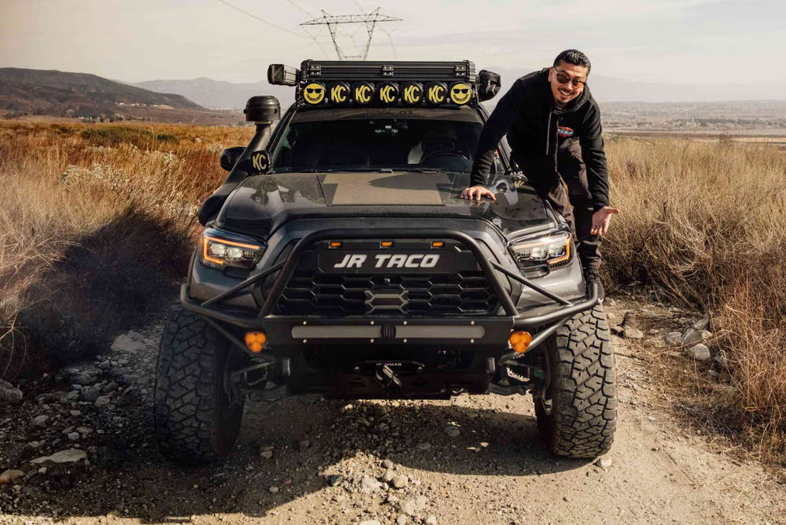 Morimoto XB Evo LED Headlights | 2016-2023 Toyota Tacoma (Amber DRL / Pair)