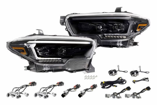 Morimoto XB Evo Hybrid LED Headlights | 2016-2023 Toyota Tacoma (White DRL / Pair)