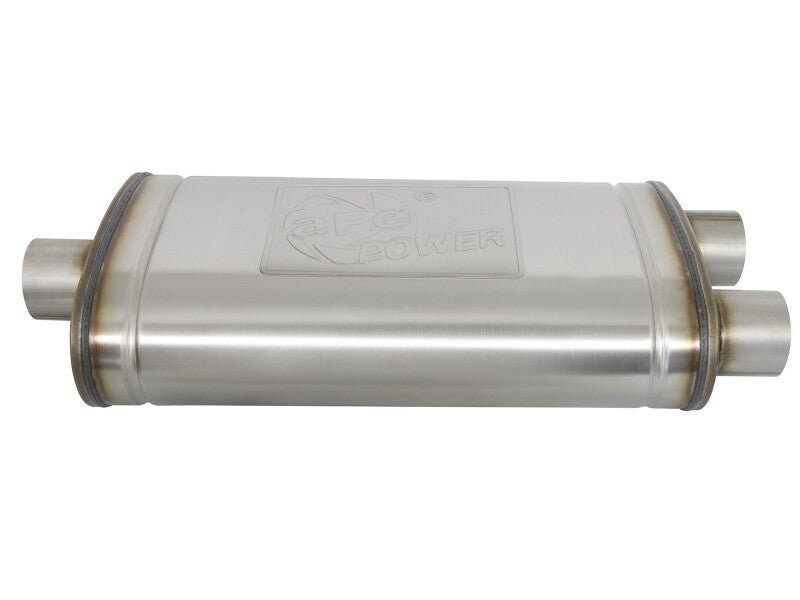 aFe Apollo GT Cat-Back Exhaust GM Trucks 09-18 V6-4.3L/V8-4.8/5.3L-Dual Rear-Side Exit Polish Tips