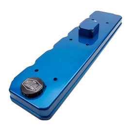 Wehrli 06-18 Cummins WCFab X D&J Precision Billet Valve Cover - Brizzle Blue