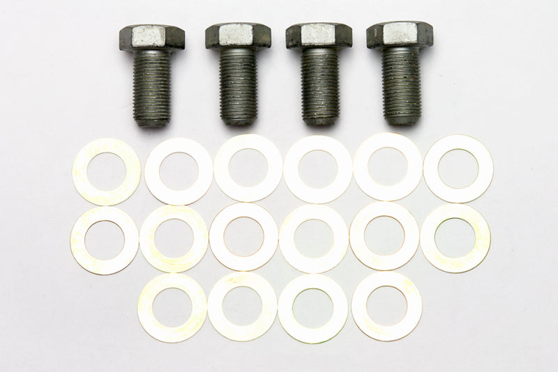 Wilwood bolt kit BRACKET/SPINDLE cpp drop spindle 5/8-18X1.25 LG hhcs W/WASHERS 4 pack
