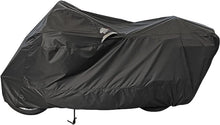 Load image into Gallery viewer, Dowco WeatherAll Plus Ratchet Motorcycle Cover Black - Medium