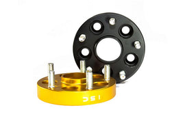 ISC Suspension 5x114 Hub Centric Wheel Spacers 15mm Black (Pair)