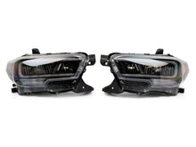 Load image into Gallery viewer, Raxiom 16-23 Toyota Tacoma w/ Factory Halogen DRL LED Headlights- Blk Housing (Clear Lens)