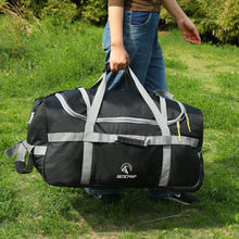 Load image into Gallery viewer, Foldable Duffle Bag with Wheels for Travel 85/120L