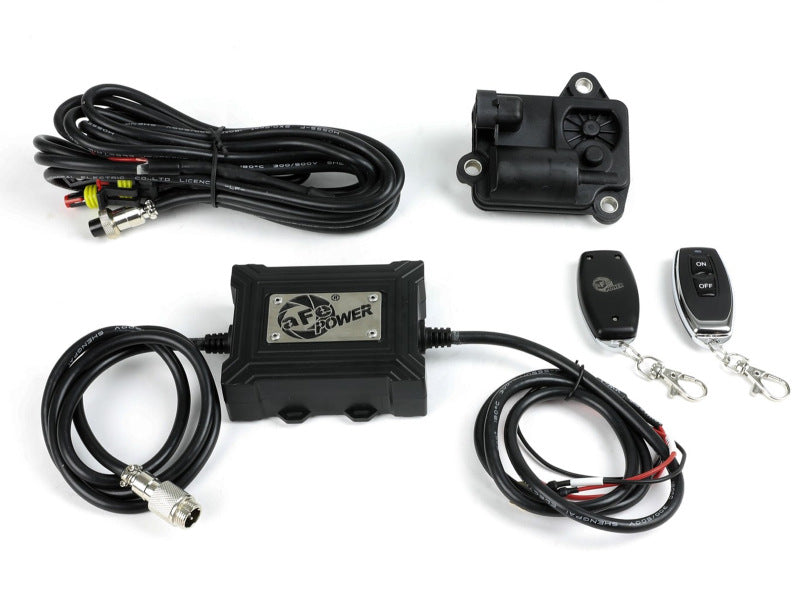 aFe Gemini XV Cat-Back Exhaust System GM Trucks 09-18 V6-4.3/V8-4.8/5.3L- Cut-Out Polished