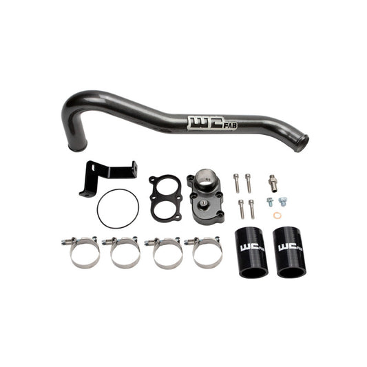 Wehrli 06-10 GM Duramax LBZ/LMM Thermostat Housing Kit - Sparkle Granny Smith