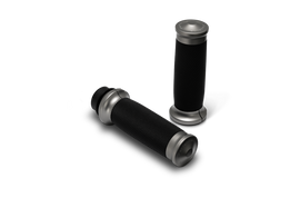 Performance Machine  08-23 Touring, 16-24 Softail TBW  Contour Handle Grip Set - Gun Metal Gray