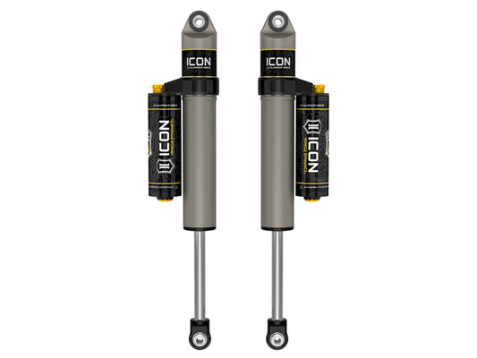 ICON 2021+ Ford F150 2WD 0-1in Lift Rear V.S. 2.5 Alum. Series Shocks Piggyback Res. w/ CDCV - Pair