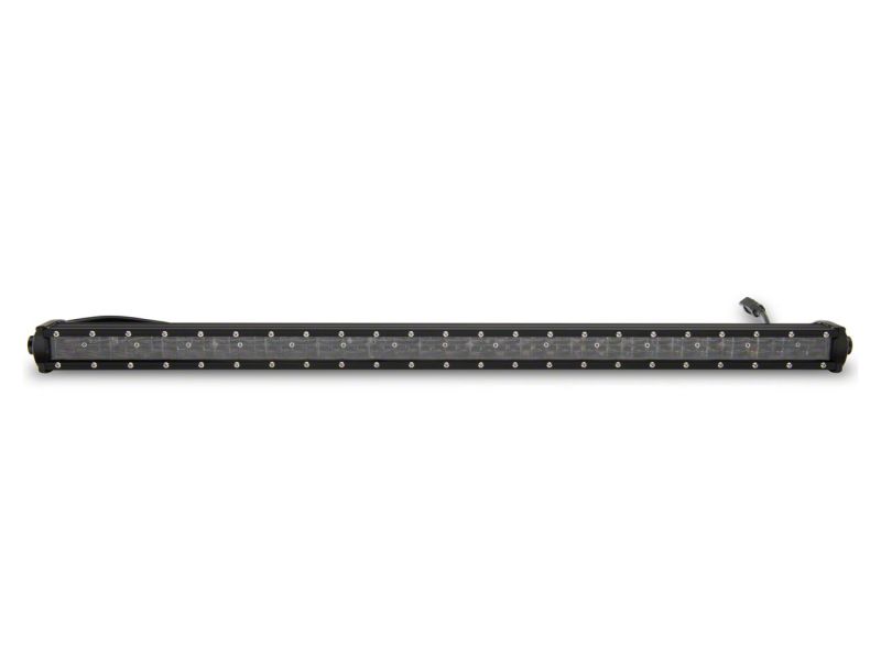 Raxiom 18-23 Jeep Wrangler JL Axial Series 30-In Single Row LED Light Bar w/ Hood Mounting Brackets