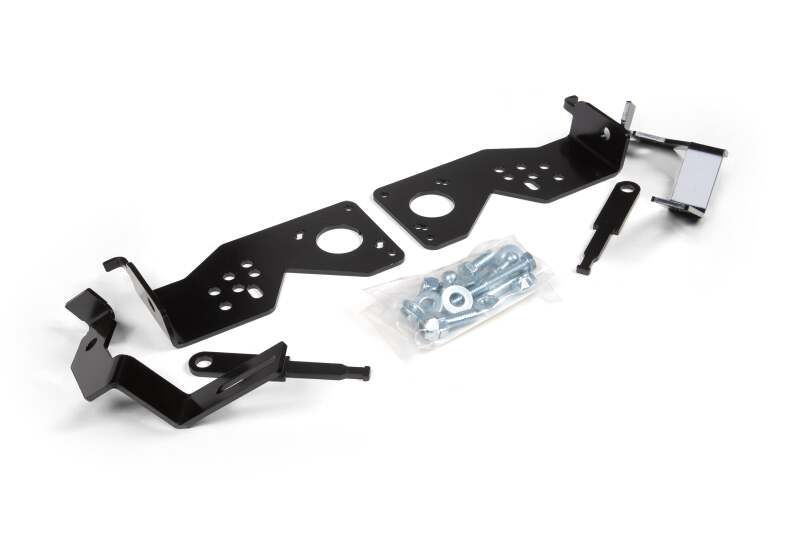 Zone Offroad 23-26 Ford F250/F350/F450 4WD 3.5in Radius Arm Drop Brkt Ride Height Sensor Rlctn Kit