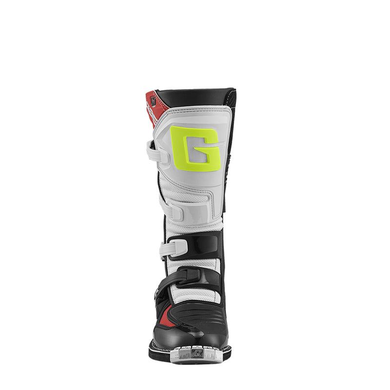 Gaerne GXJ Boot Black/White/Red Size Youth - 7