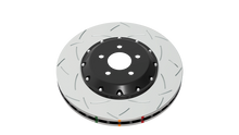Load image into Gallery viewer, DBA 11-15 Jeep Grand Cherokee Exc. SRT8 Front T3 5000 Series Slotted Rotor w/ Black Hat 350mm