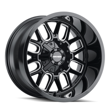 Load image into Gallery viewer, Mayhem 8107 Cogent 18x9 / 8x170 BP / 0mm Offset / 125.2mm Hub Gloss Black Milled Wheel