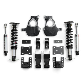 QA1 14-18 Chevrolet Silverado 4WD Lowering Kit w/ Spindles Single Adjustable 4in-6in