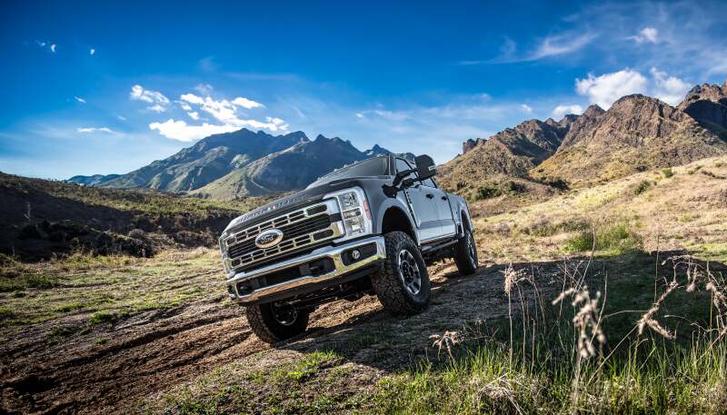 Zone Offroad 23-26 Ford F250/F350/F450 4WD 5in/7in Radius Arm Ride Height Sensor Brkt Relocation Kit
