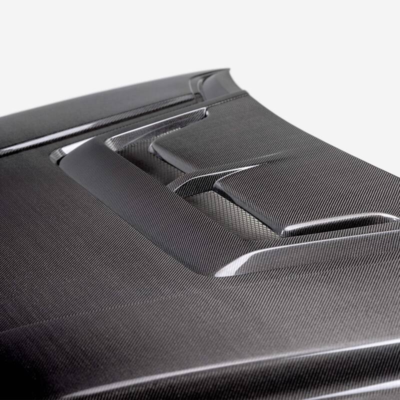 Seibon 22-24 Toyota Tundra / 23-24 Toyota Sequoia RR-Style Carbon Fiber Hood