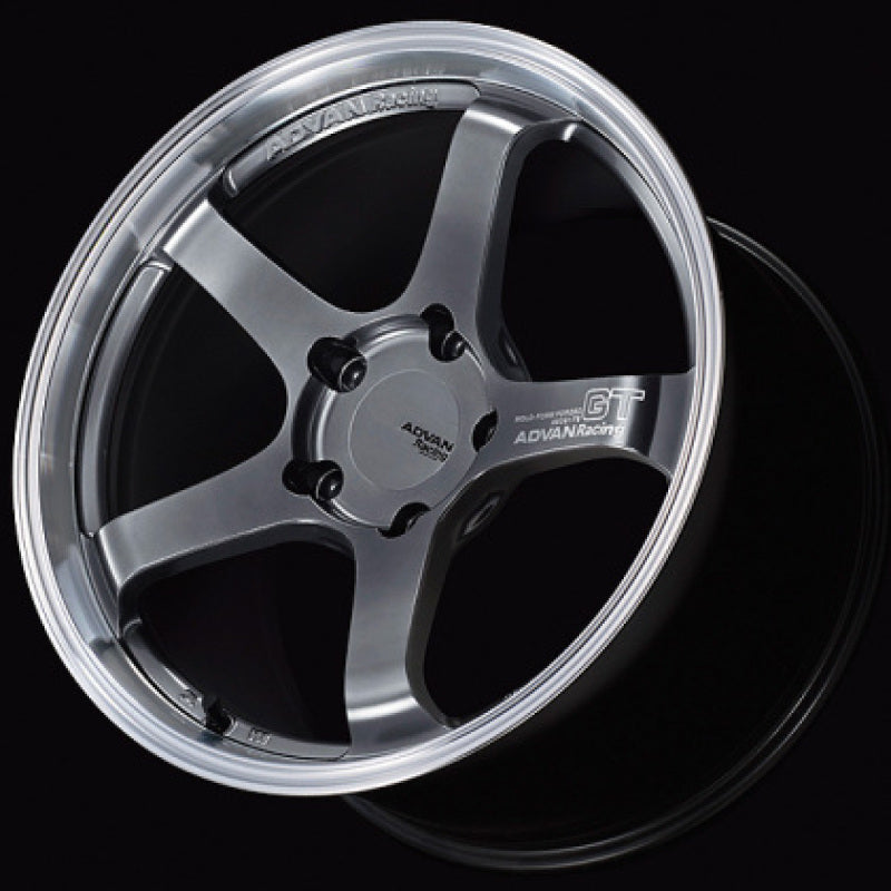 Advan GT Premium Version 21x10.5 +15 5x112 Machining and Hyper Platinum Black Wheel