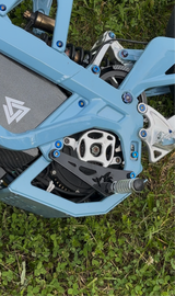 Titanium foot lock bolts! (Set of 2)