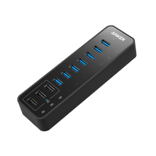 Load image into Gallery viewer, Anker 60W 10-Port USB 3.0 Data Hub