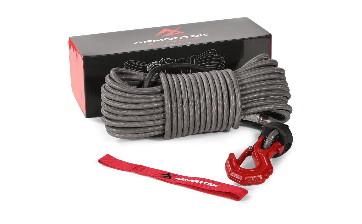 Armortek Extreme Synthetic Rope Kit 7/16" x 82' - MBL 24200 lbs
