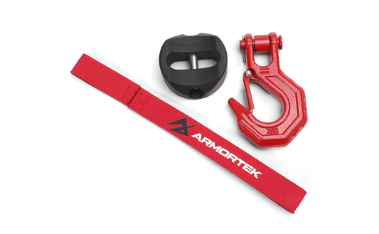 Armortek Red Hook Kit for 1/2" Rope - Rated 22000lbs