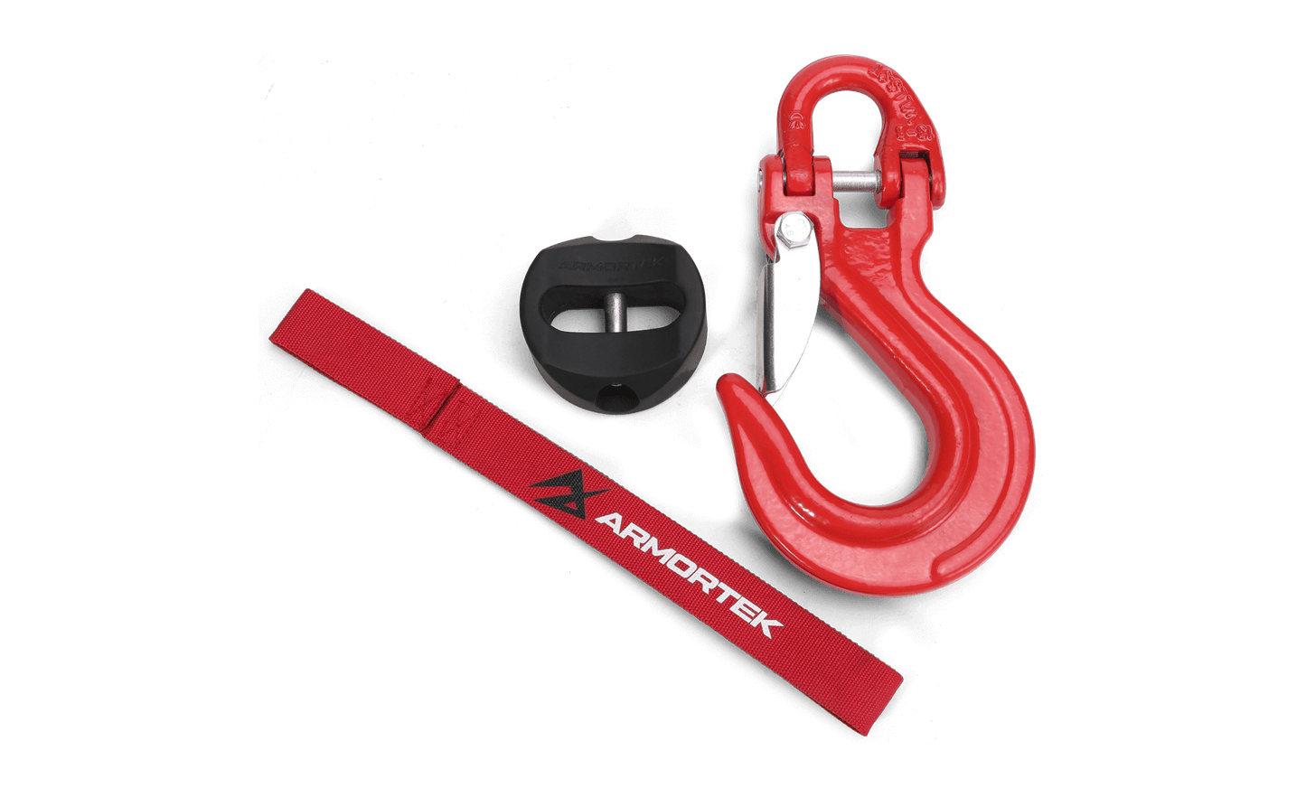 Armortek Red Hook Kit for 9/16" Rope - Rated 35200lbs