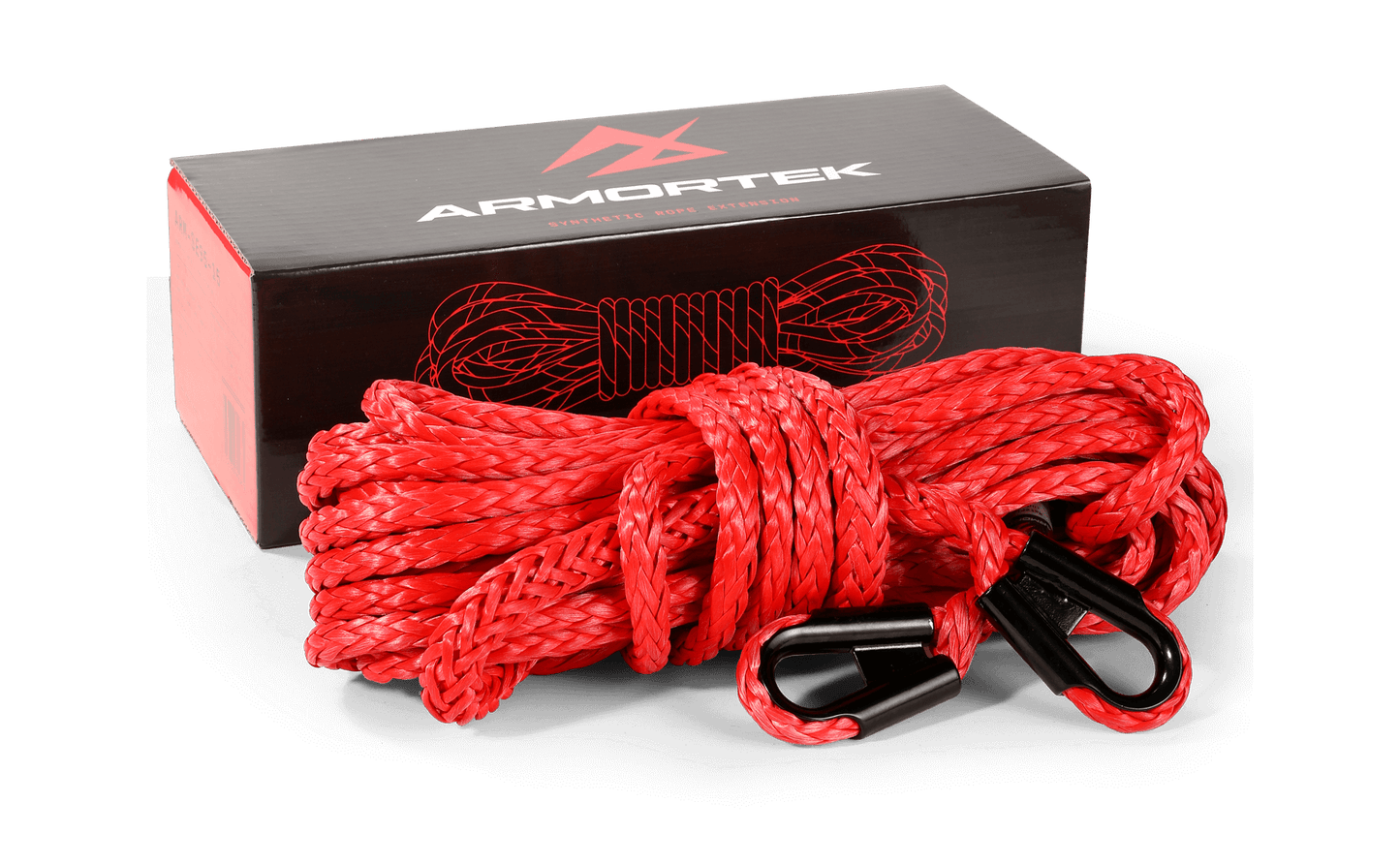 Armortek Synthetic Rope Extension 3/8" x 50' - MBL 22700 lbs