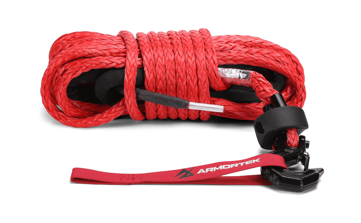 Armortek Synthetic Rope Kit 1/2" x 82' - MBL 36300 lbs
