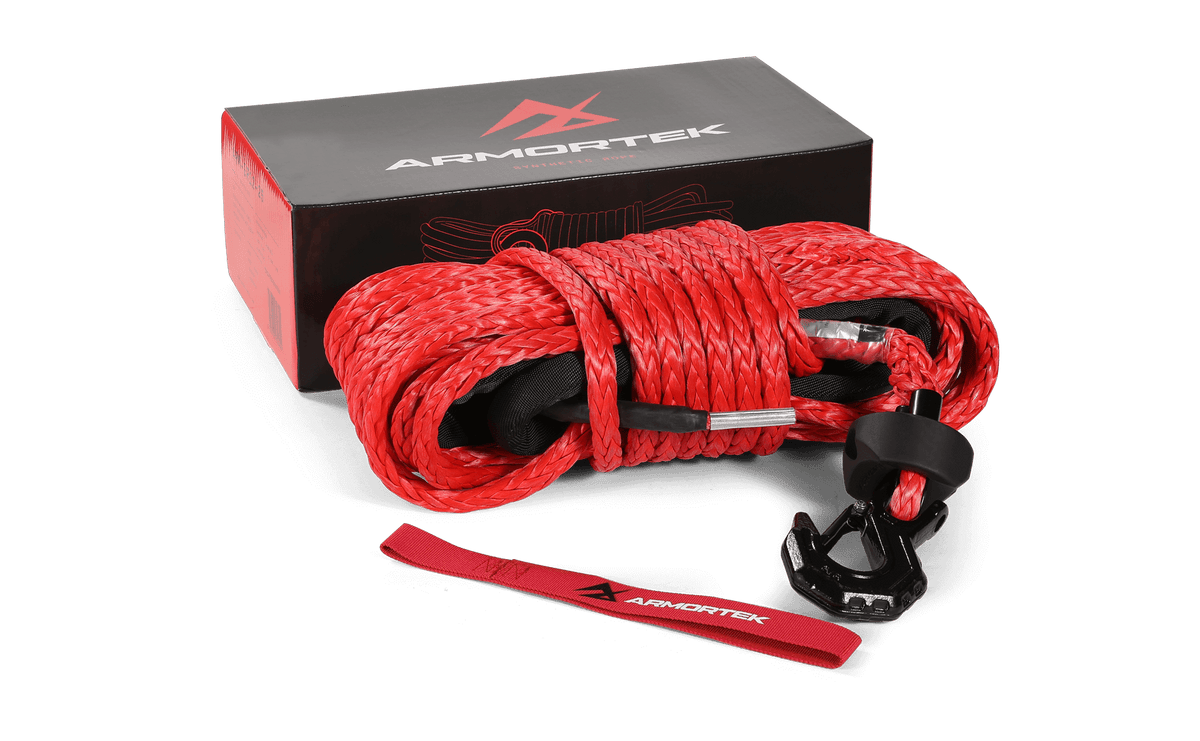 Armortek Synthetic Rope Kit 1/2" x 82' - MBL 36300 lbs