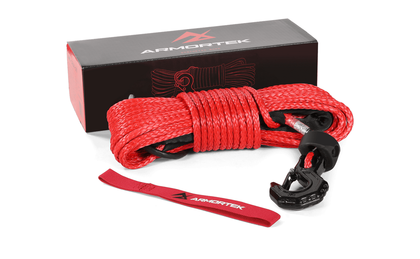 Armortek Synthetic Rope Kit 5/16" x 82' - MBL 17400 lbs