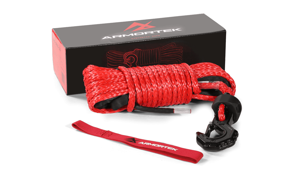 Armortek Synthetic Rope Kit 3/8" x 50' - MBL 22700 lbs