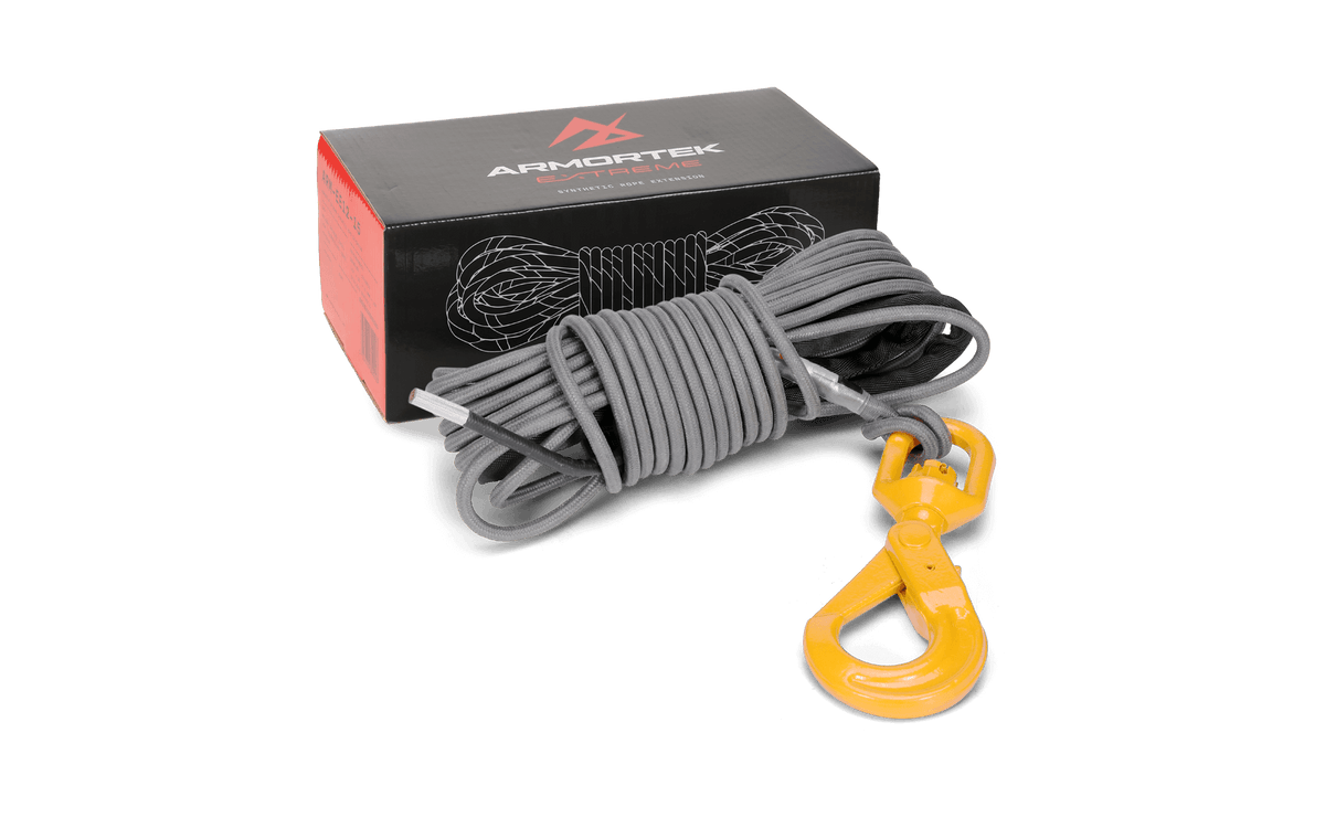 Armortek Extreme Industrial Synthetic Rope Kit 3/8" x 50' - MBL 18700 lbs