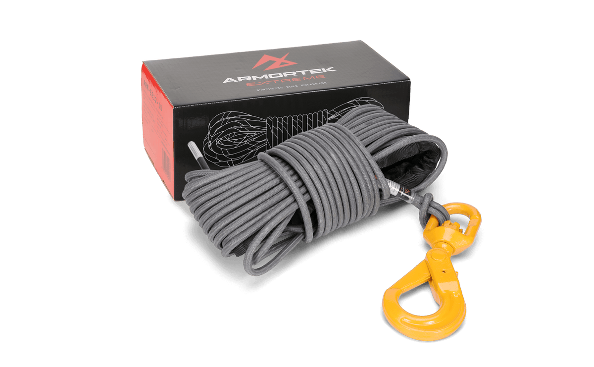 Armortek Extreme Industrial Synthetic Rope Kit 3/8" x 100' - MBL 18700 lbs