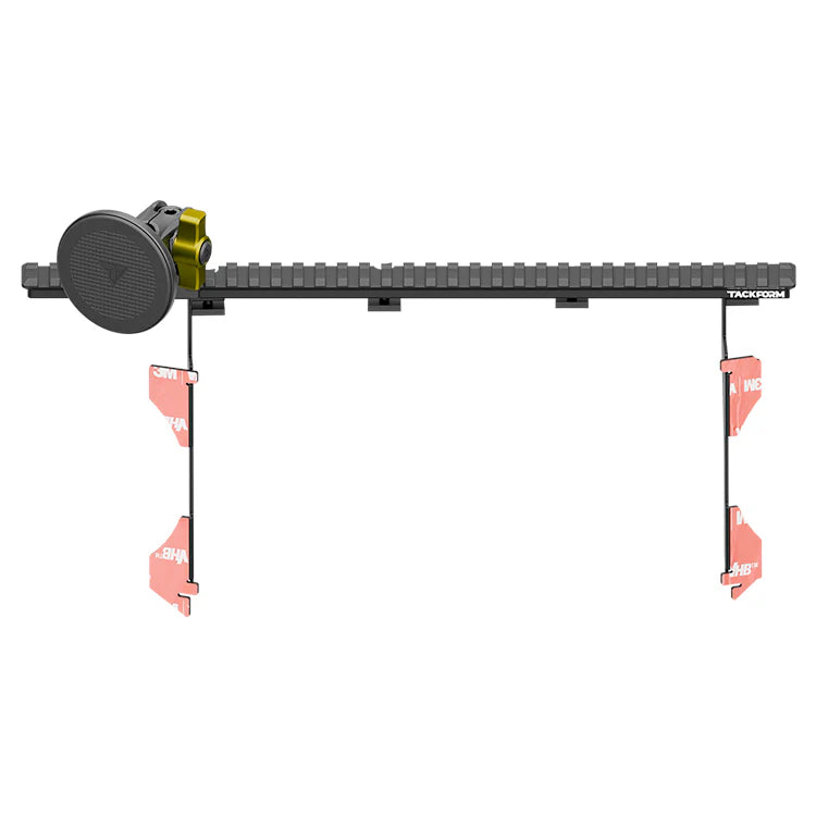 2016-2023 Toyota Tacoma Tackform Assault Track Picatinny Dash Bracket With MagSafe Phone Mount