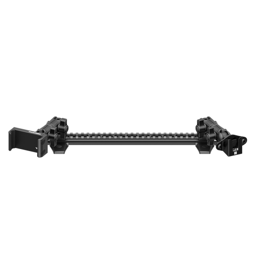 2010-2024 Toyota 4Runner Tackform Assault Track Picatinny Dash Bracket With 20LITE Phone & CB Mic Holder
