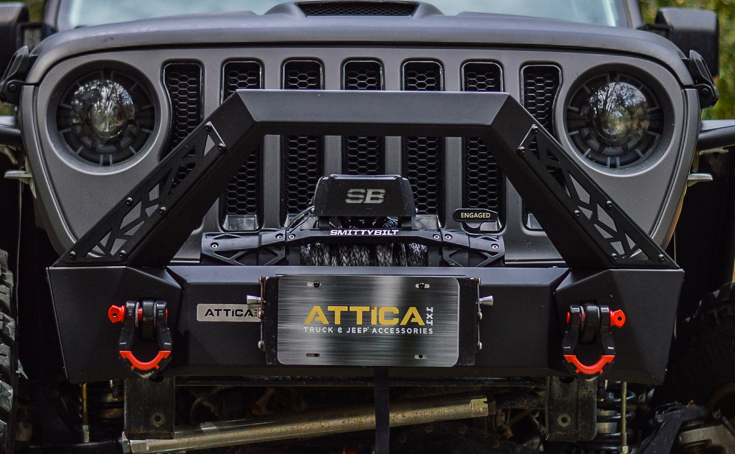 Attica 4x4 2018-2024 Jeep Wrangler JL Terra Series Front Bumper